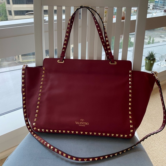 Valentino Rockstud Calfskin Medium Bag NWOT - Picture 11 of 14
